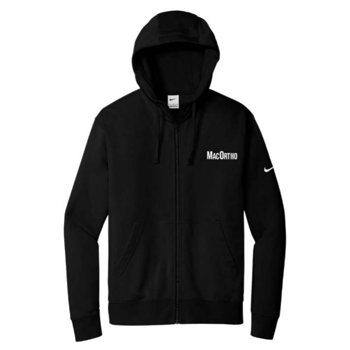 MacOrtho NIKE CLUB FLEECE FULL ZIP HOODIE
